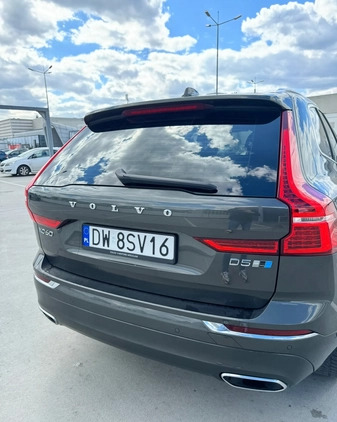Volvo XC 60 cena 147000 przebieg: 130000, rok produkcji 2018 z Warszawa małe 121